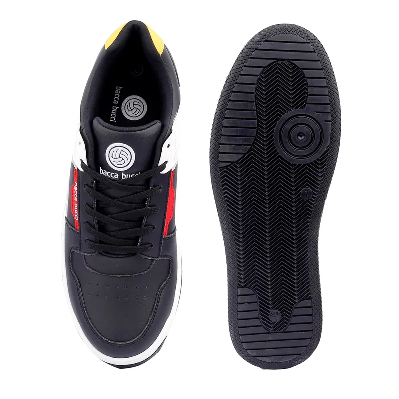 Bacca Bucci Black Ranger Dunks Casual Sneaker for Men | Best Price UAE